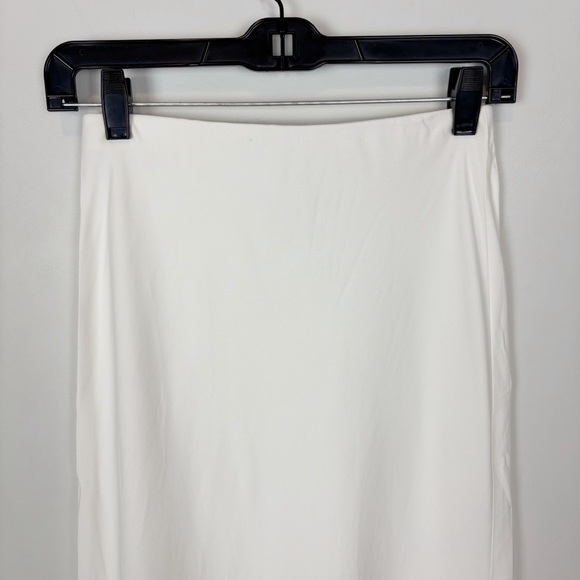 ANEMOS Bias Cut Maxi Skirt in White Size M - Picture 3 of 11